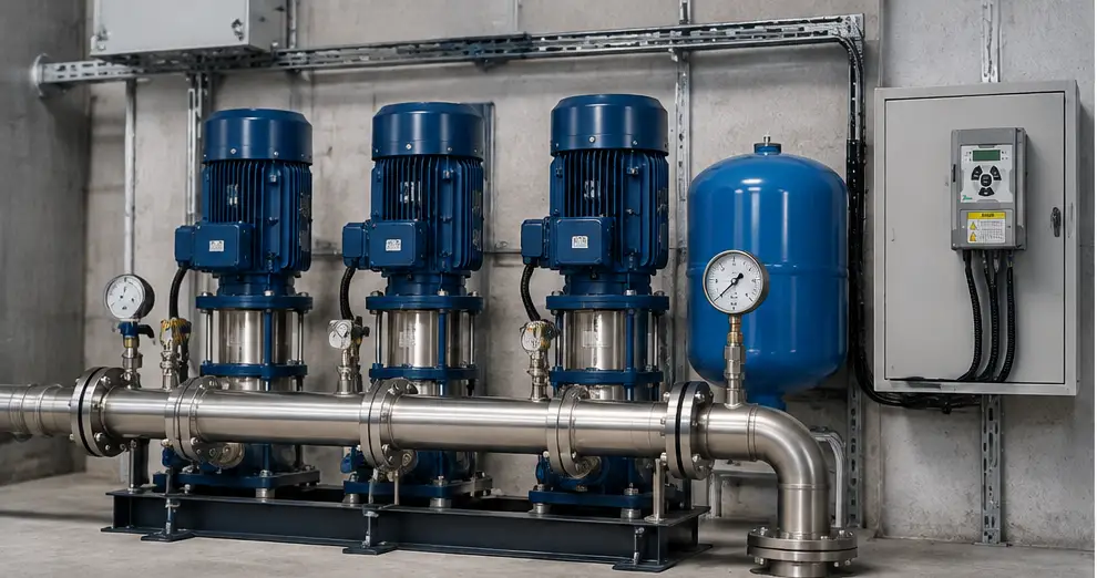 Booster Pump Inverter Setup Guide: From Wiring and Installation to Multi-Pump Control